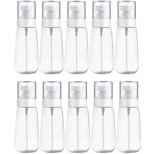 10 Pcs Portable Refillable Plastic Fine Mist Perfume Spray Bottle Transparent Empty Spray Sprayer Bottle, 100Ml,Transparent 10 Pcs Portable Refillable Plastic Fine Mist Perfume Spray Bottle Transparent Empty Spray Sprayer Bottle, 100Ml,Transparent