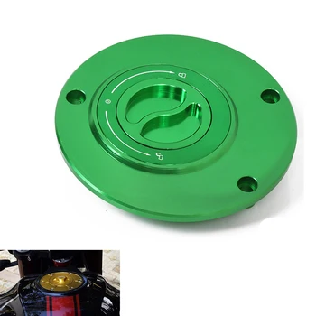 

CNC Motorcycle Accessories Billet Fuel Tank Cover Gas Cap Petrol Covers For Kawasaki Z800 Z1000 ZX-10R ER6N NINJA250