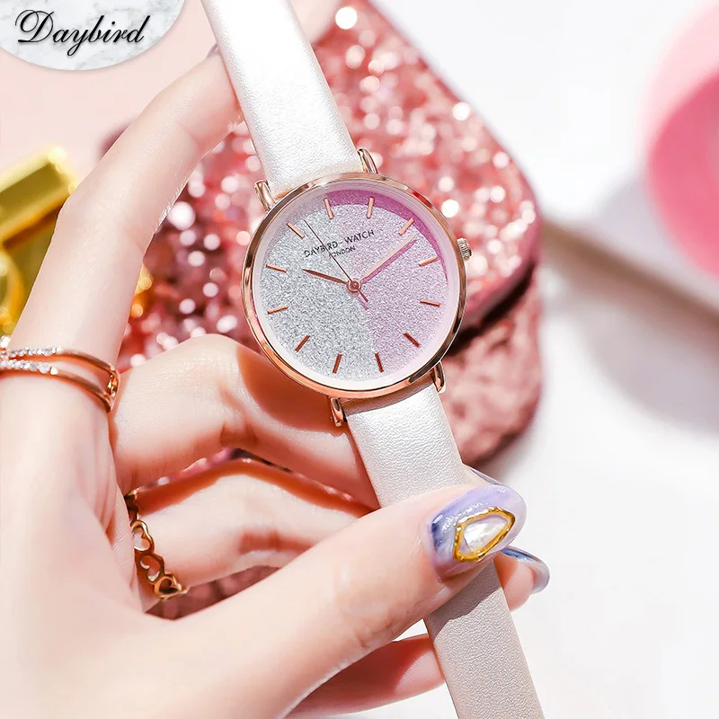 

Daybird Watch Douyin Hot Selling Stars Watch Women's Contrast Color Well All Star Trend Waterproof Fashion Watch