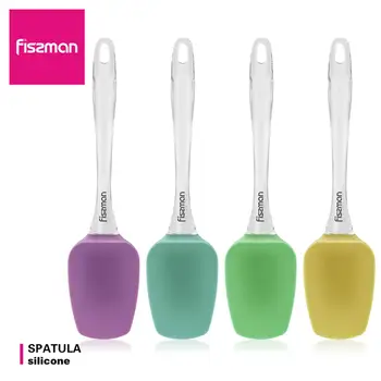 

Fissman FDA Standard Silicone Spatula with TBA Transparent Handle Baking Tool