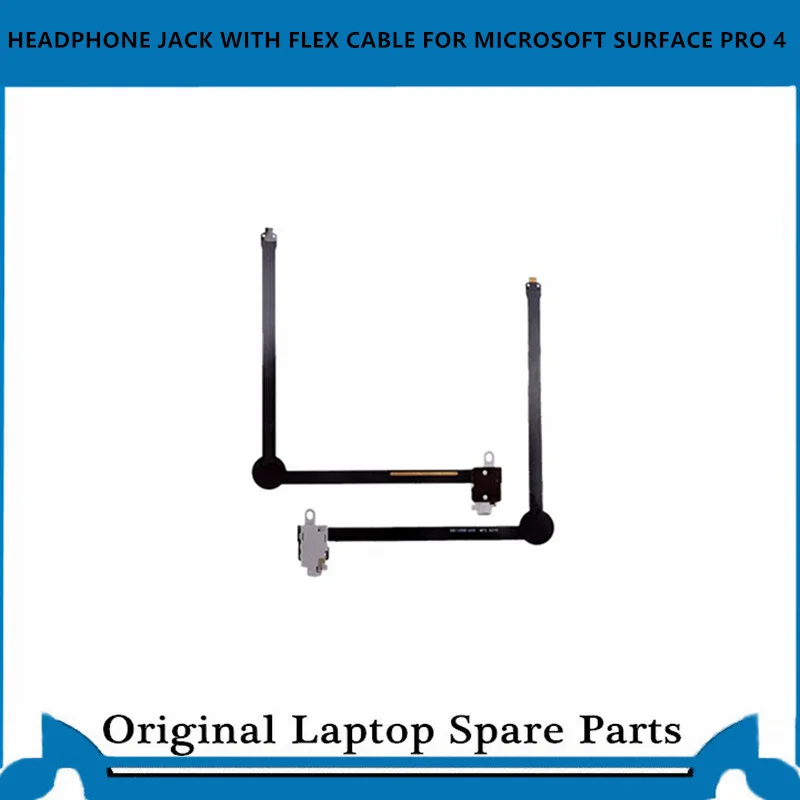 HEADPHONE JACK WITH FLEX CABLE FOR MICROSOFT SURFACE PRO 5 Pro 6 Earphone Jack 1796