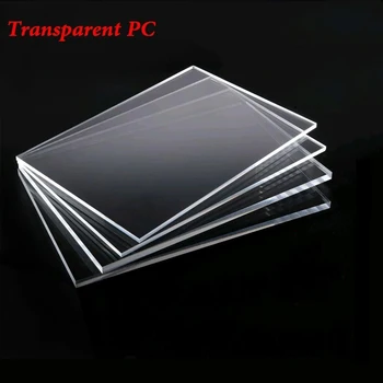 

T1.5/2/3/4/5MM*300*300MM Clear PC Polycarbonate Board Plastic Plate Solar Auto Darkening Welding Sheet DIY Material