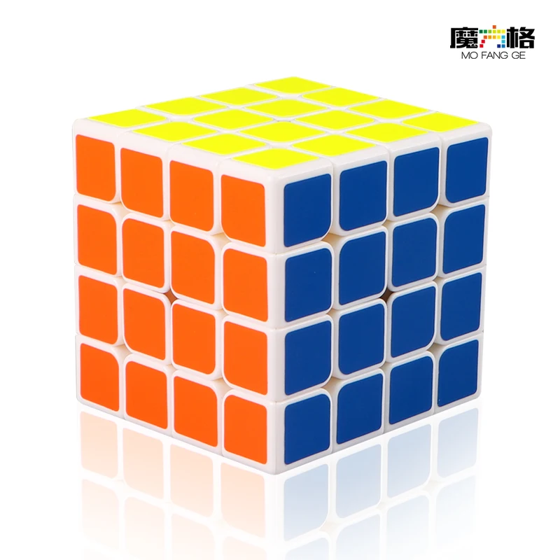 QiYi wuque mini 4x4x4 Магнитный магический куб mofangge wuque mini 4x4 M cubo magico Профессиональный qiyi головоломка игрушка для мальчиков заказать кубика Рубика головоломка рубик магнитный кубик рубик Кубик - Цвет: mini white