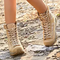 Мужская и женская походная обувь для походов и походов; европейские размеры 37-46; Тактические Военные тренировочные легкие ботинки для