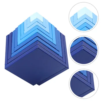 

1Pc Creative Interesting Attractive Educational Stacking Toy Building Block Matching Toy for Fun Children