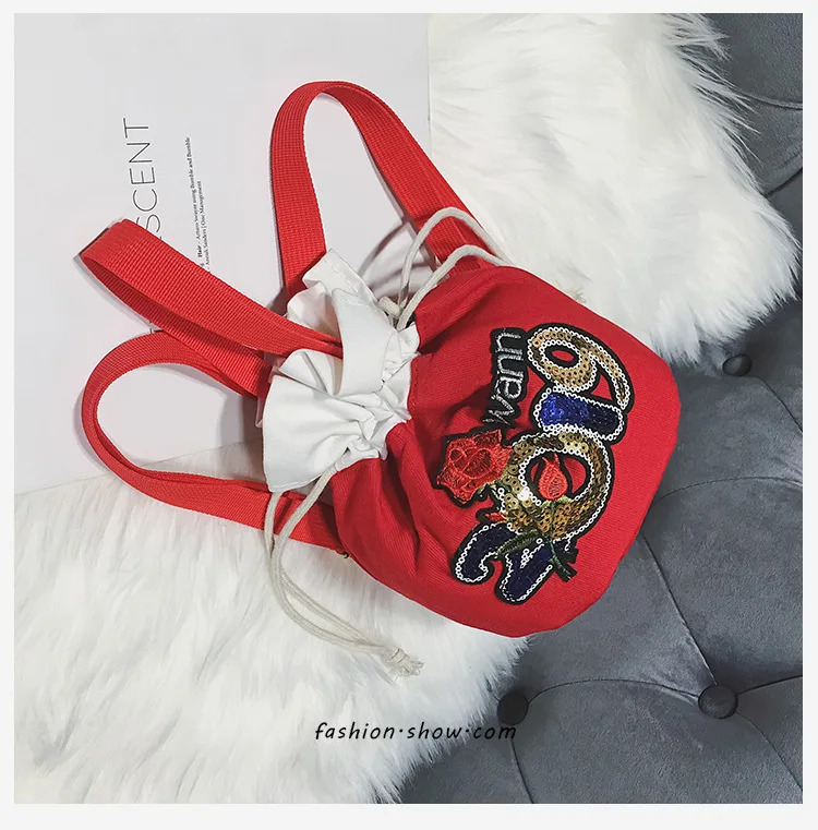 CHILDREN'S Bag New Style Listed Small Clear Canvas KID'S Messenger Bag