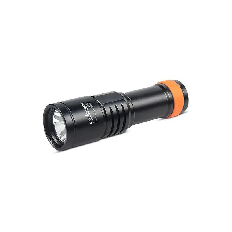 

ORCA D580 Scuba Diving Torch 530-Lumen CREE LED Diving Flashlight Underwater 150-Meter Waterproof 6° Beam Angle Night Dive