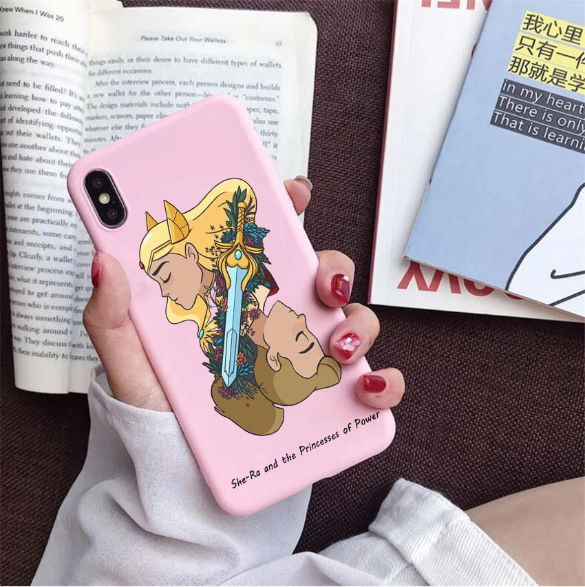 

She-Ra and the Princesses of Power Candy Color TPU Case phone For iphone 12Pro 11 SE X 7 XR 11Pro 11ProMax 12ProMax Anime Cover