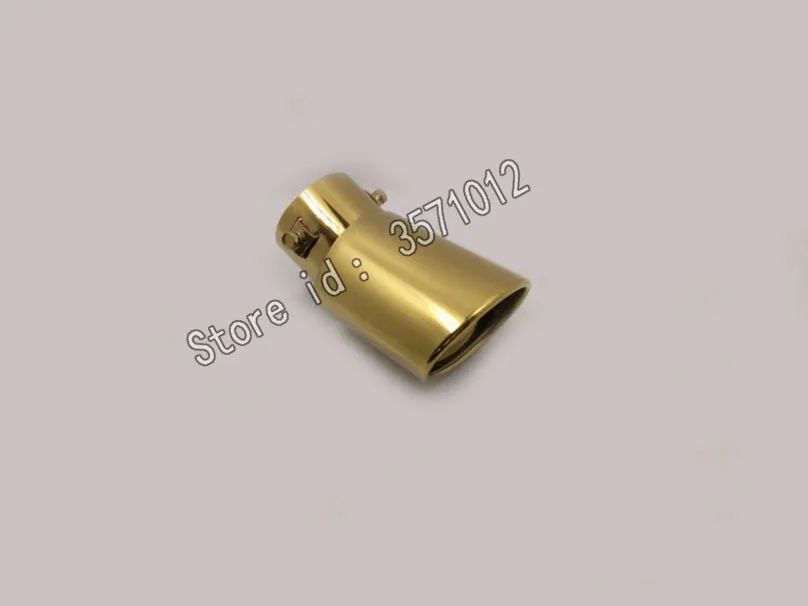 For Peugeot 3008 GT 3008GT Car Muffler Exterior Back End Pipe Dedicate Exhaust Tip Tail Outlet Ornament Vent - Цвет: A0090Ga63