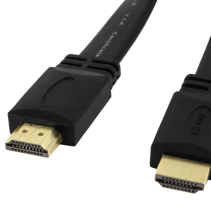 0,3 m 1,4 V Высокоскоростной 1080 a HDMI видео аудио плоский кабель M/M P 3D