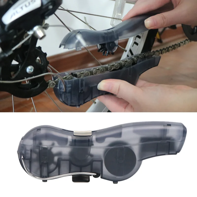 Bicycle Chain Cleaner Bicycle Chain Cleaning Brush Bicycle Cleaning Kit Bicycle Chain Tool Bicycle Chain Cleaner Portable Mountain Road Bike Chain Scrubber Wash Tool