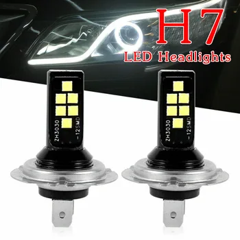 

Car LED Headlight SMD 6500K White 15000LM Durable Single Beam DC 9-32V
