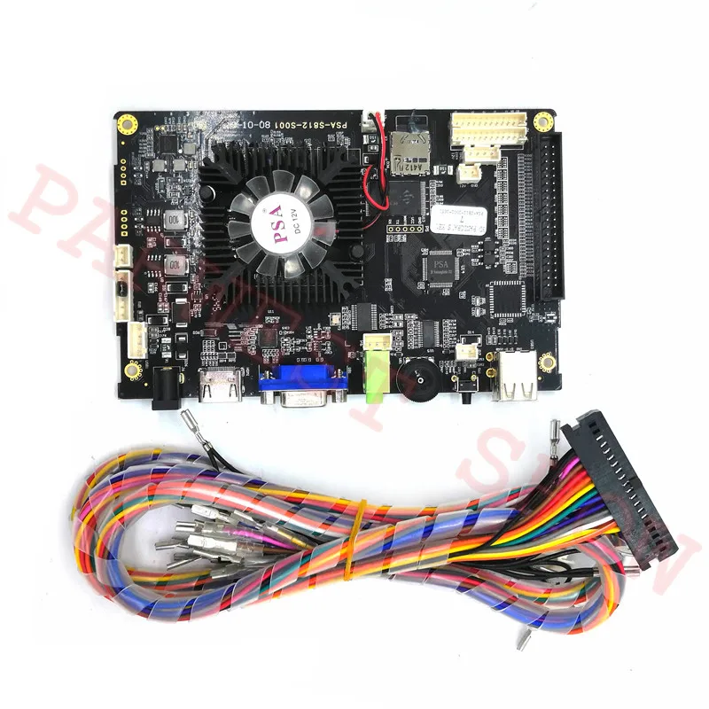 With Cable Горячая Распродажа 3D Pandora's Key 7 игр доска 2650 в 1 Материнская плата VGA HDMI выход 135 шт 3D игры PCB доска для аркадной игровой консоли - Цвет: With Cable