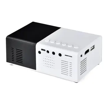 

J9 Mini Projector Household Full High Definition LED Support AV CVBS HDMI USB Multimedia Interfaces Beamer Projector