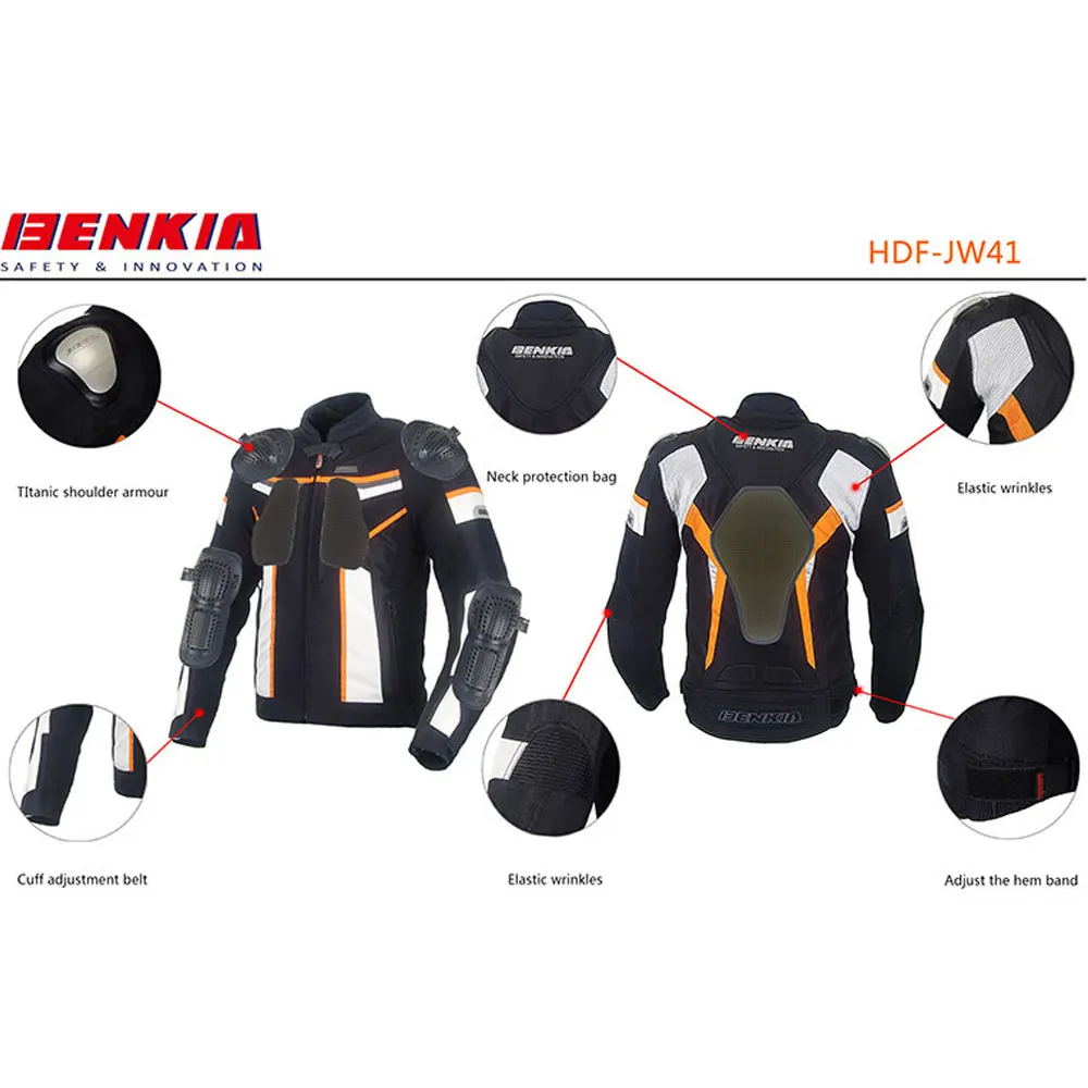 BENKIA мотоциклетная куртка мужская мото Защита Куртка для мотокросса Jaqueta Chaqueta Мото куртка мотоциклетная одежда для верховой езды на лето