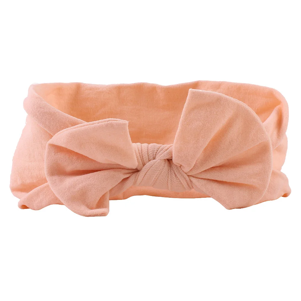 2020 Newborn Toddler Baby Girls Head Wrap Rabbit Big Bow Knot Turban Headband Hair Accessories For 0-2Y Babies Bebe Kids Gifts newborn socks for babies