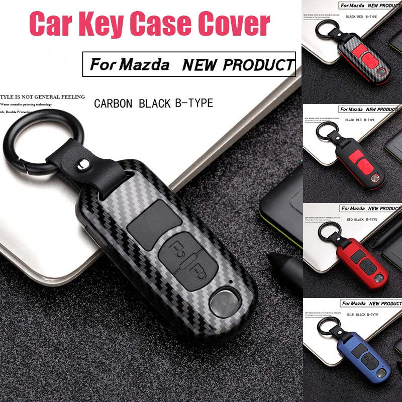 

1Set ABS Car Key Case Remote Fob Protect Cover for Mazda 2 mazda 3 mazda 5 mazda 6 MX5 CX-3 CX-4 CX-5 CX-7 CX-9 Atenza Axela