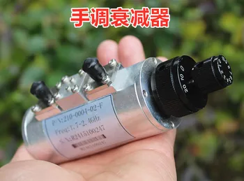 

Stepper Hand Adjustable Attenuator 1.7-2.4GHz Variable High-Frequency RF Microwave Attenuator
