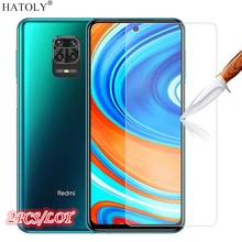 2Pcs Glass on Redmi Note 9S Tempered Glass For Xiaomi Redmi Note 9 S Screen Protector Phone Film Protective Glass Redmi Note 9S