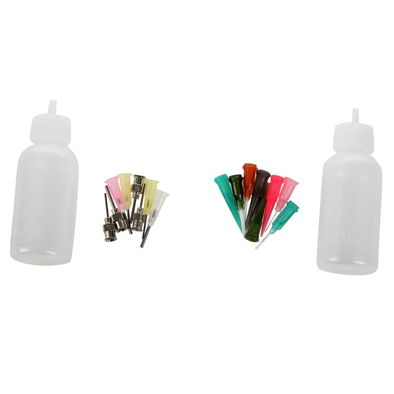 16 шт./компл. комплект хны насадки-аппликаторы бутылки паста татуировки тело