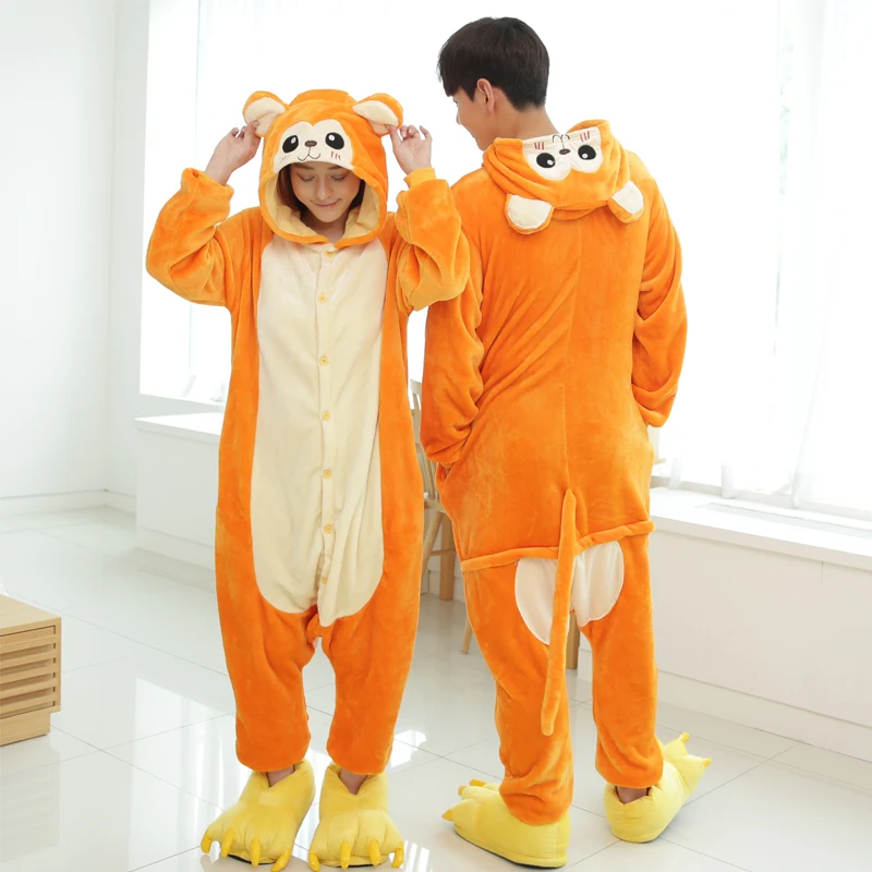 

Kigurumi Unicorn Pajamas Adults Animal Onesies for Women Men Couple 2019 Winter Pajamas Suit Cartoon Flannel Sleepwear Pijamas