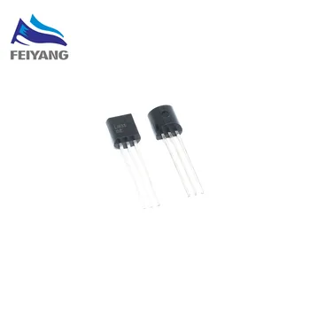 

10PCS LM35DZ TO-92 LM35 Precision Centigrade Temperature Sensors New Good Quality