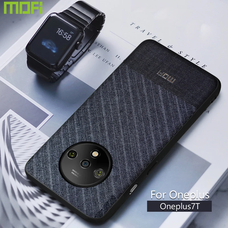 Для Oneplus 7T чехол Mofi для Pro чехол-накладка на заднюю панель One Plus перчатка мягкая