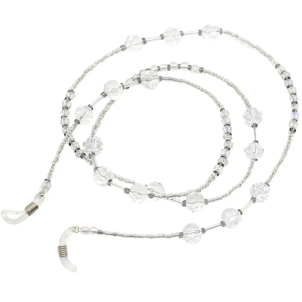 Beaded Eyeglass Rope Reading Glasses Eyewear Spectacles Chain Holder 75cm