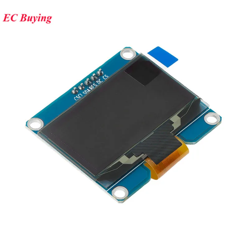 1.54 Inch SSD1309 OLED Display Module - 128x64 White SPI/IIC Screen For DIY Electronics