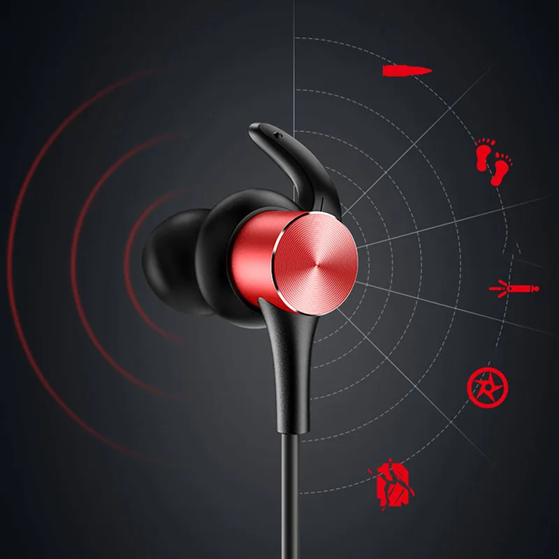 Универсальный 3D стерео объемный беспроводной Bluetooth V4.1 игровая гарнитура магнитные музыкальные спортивные Bluetooth наушники