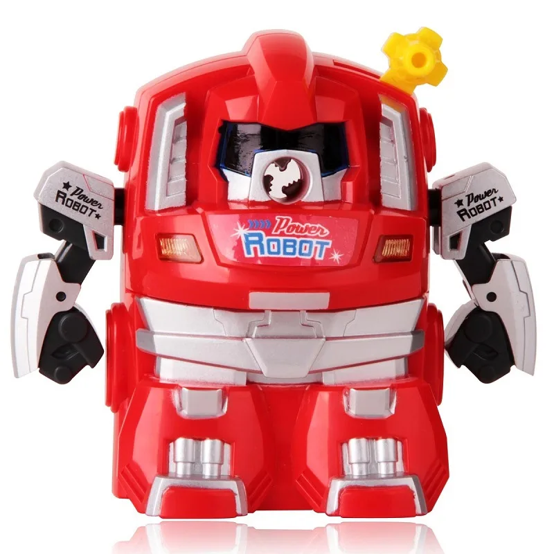 

Deli 0729 Pencil Sharpener Transformers Robot Pencil Sharpener Shook His Maker Hand-cranking Pencil Sharpener Wholesale