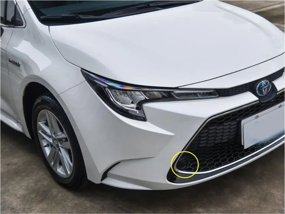 1 компл. Бампер головной светильник для Toyota Lewin Дневной светильник altis~ 2020y автомобильные аксессуары светодиодный DRL налобный фонарь для Lewin противотуманный светильник