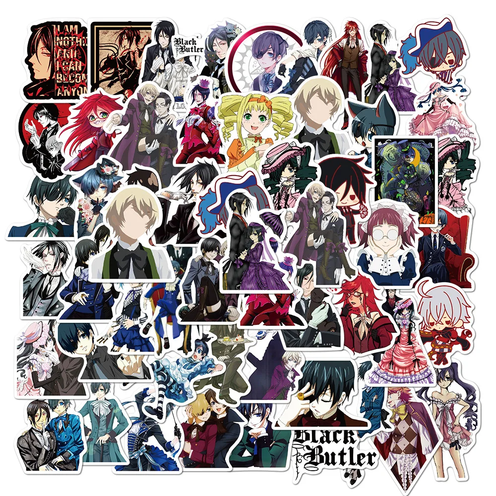 

Japanese Anime Cartoon Character Cute Sticker Diary Book Hand Account Suitcase Guitar Skateboard Mobile Phone Decoration 50PCS