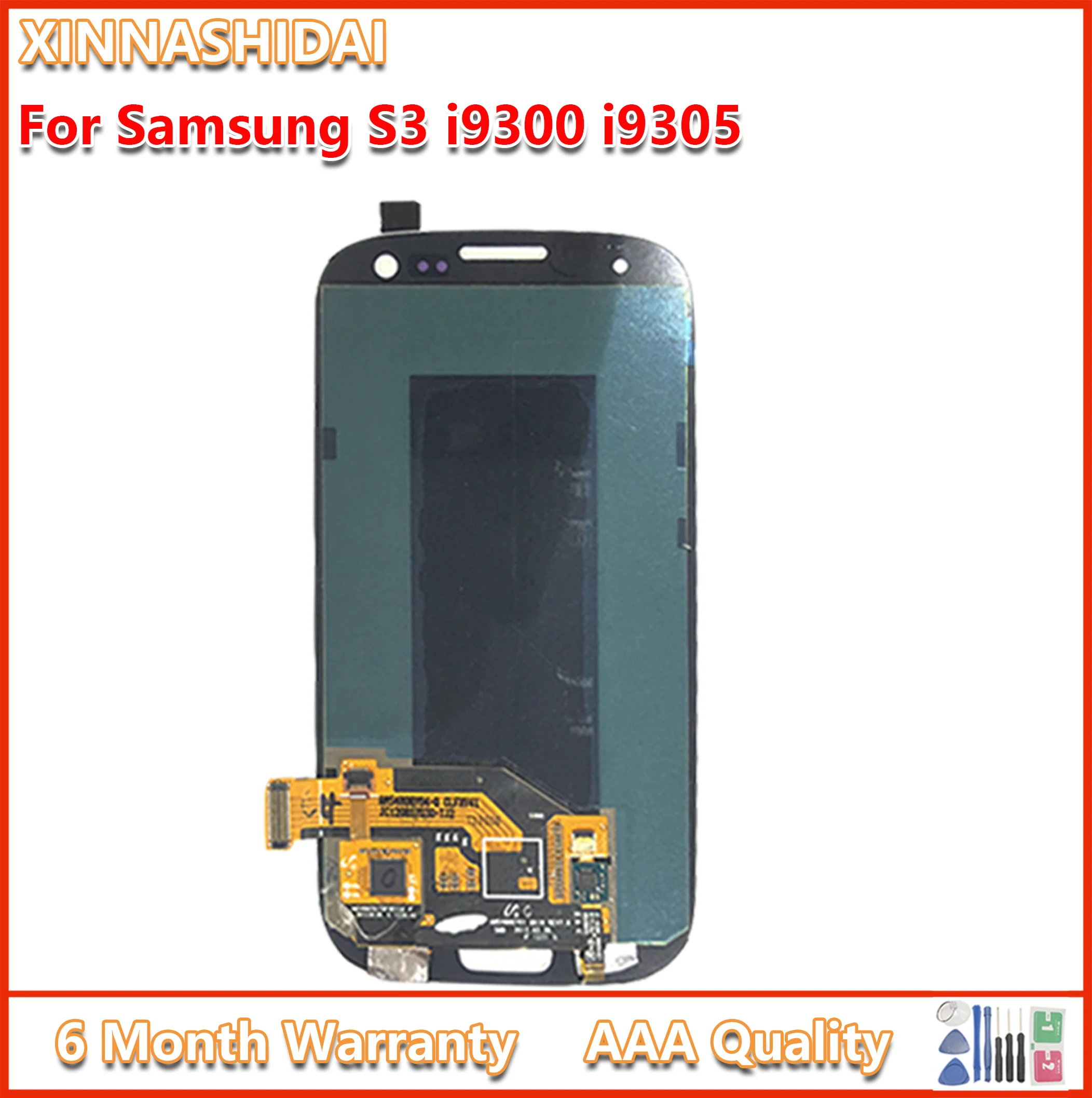 ЖК-дисплей для Samsung Galaxy S III S3 i9300 i9300i i9301 i9301i i9305 сенсорный экран дигитайзер в сборе