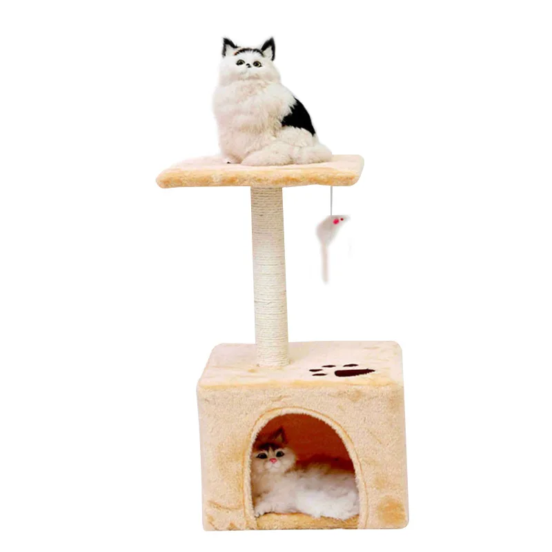 

Majestic Cat Nest Cat Tree Cat Teaser Toy Cat Toy Sisal Cat Climber Pet Toy Cat Climbing Frame Pet Supplies