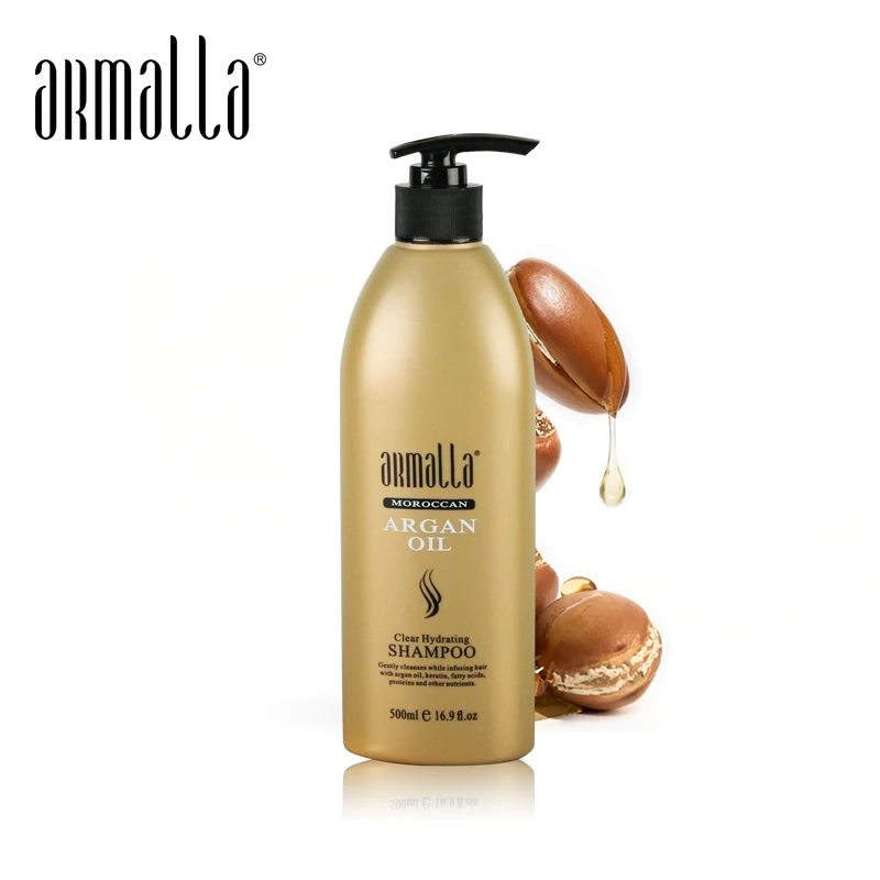 

Argan Oil Best Selling 500ml Armalla Moroccan Professional Natural Dry Shampoo Moisturizing Damaged Hair Care Products