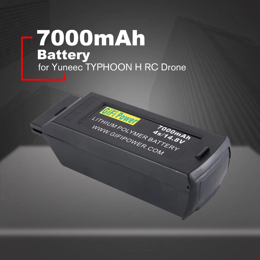 14,8 V 8050 mAh/7000 mAh Большая емкость батареи 4S обновленная Замена Lipo аккумулятор для беспилотника батарея для Yuneec Typhoon H H480