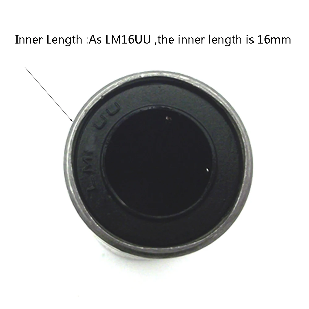 1 шт./лот LM8LUU 8 мм Длинный тип линейный подшипник линейная Втулка ЧПУ подшипник для вала