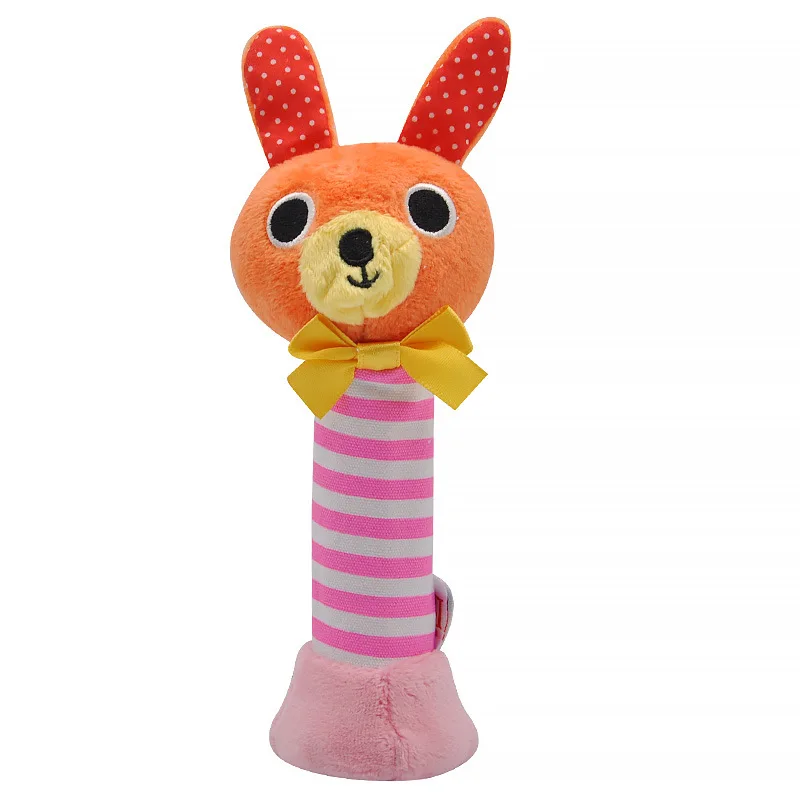 Игрушки для малышей от 0 до 12 месяцев, мягкие полотенца для малышей, мягкие игрушки с прорезывателями, детские кроватки, передвижные погремушки, игрушки для коляски - Цвет: D18207