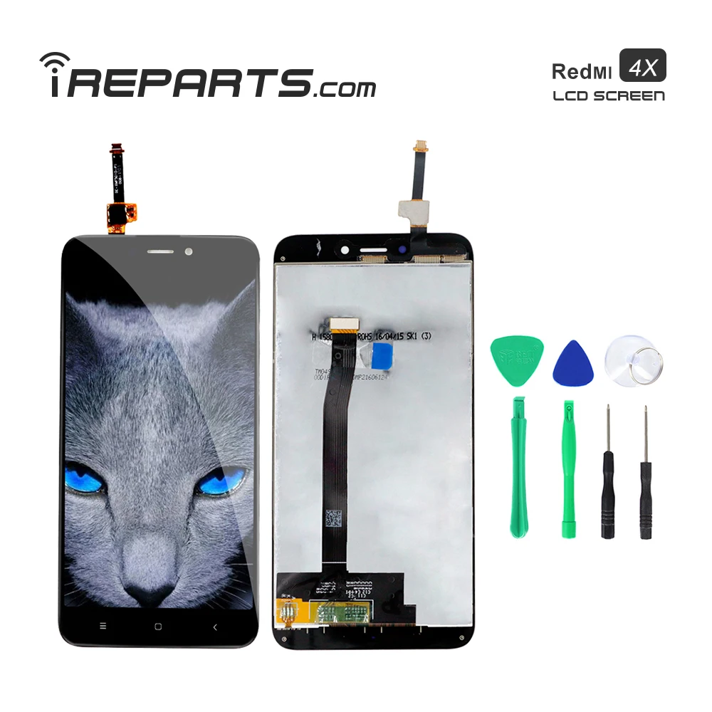 

IREPARTS Replacement Display LCD for Xiaomi Redmi 4x Touch Screen Digitizer + Free Tools Gift