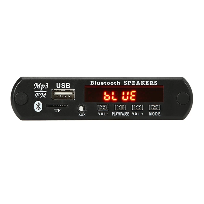 Top Offerte 2X15W Amplificatore Mp3 Scheda Di Decodifica 12V Bluetooth 5.0 30W Auto Modulo Radio Fm Di Tf Di Sostegno Usb Aux