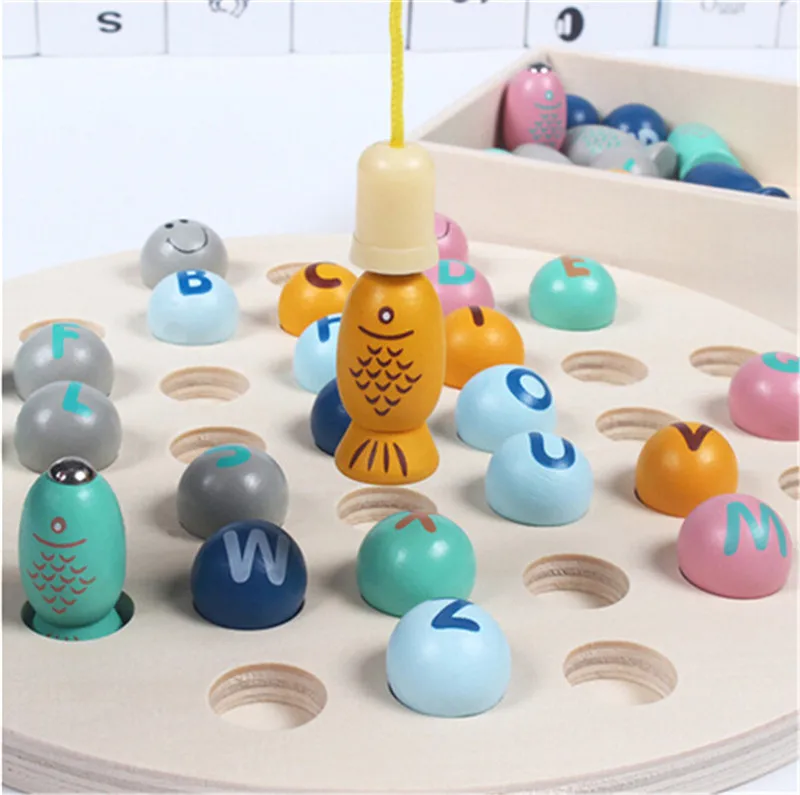 

2019 New Arrival Kids Early Educational Toys Clip Beads Fishing Multi-functional learning Toy For Children Montessori