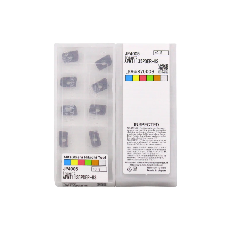APMT1135PDER-HS JP4005 100% HITACHI оригинальная карбидная вставка лучшего качества 10 шт./лот