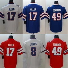 Все сшитые мужские wo Мужские Молодежные Детские th Buffalo Josh Allen 17 Tremaine Edmunds 49 jones 8 Джерси