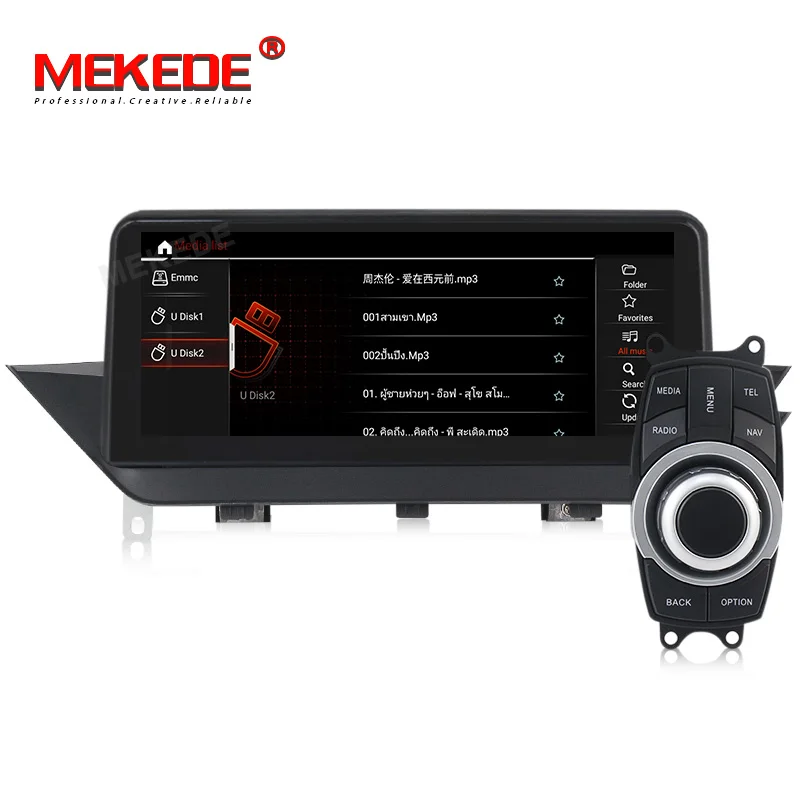Discount 8 cores 4G+64G android 9.0 Car Multimedia player Autoradio fit for BMW X1 E84 2009-2015 with gps navigation 4G LTE wifi BT navi 1