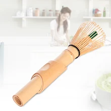 Долговечная щетка матча с длинной ручкой для приготовления чая практичные аксессуары бамбуковый венчик инструменты для перемешивания кофе кухонный японский стиль