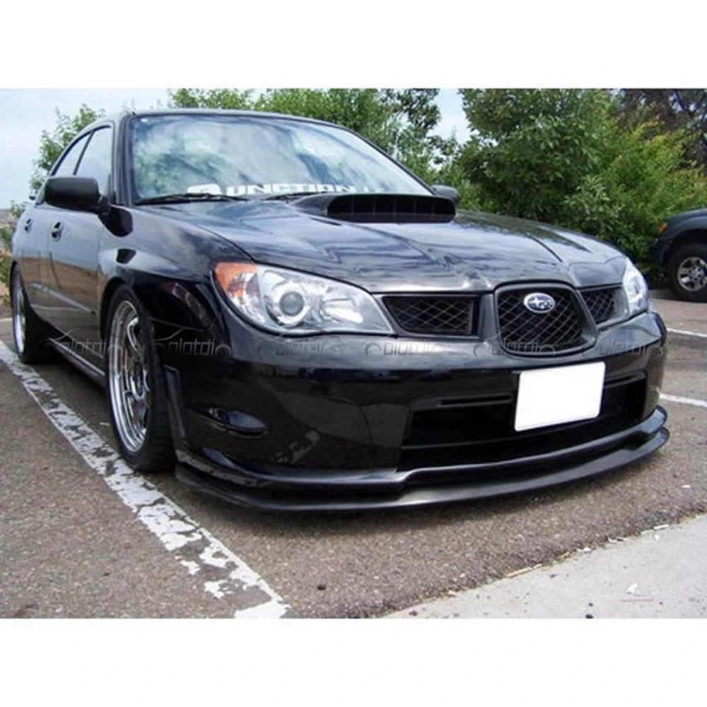 OLOTDI Carbon Fiber Apron Lip Bumper Spoiler Front Splitter For SUBARU IMPREZA 2006 FRONT LIP