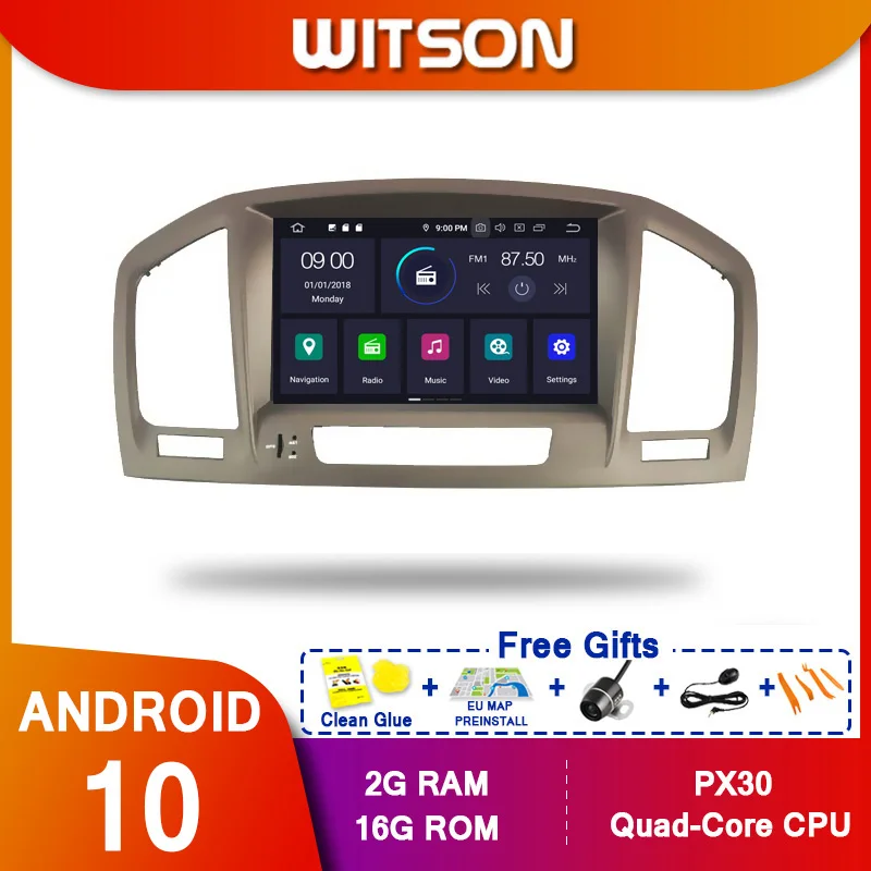 DE В наличии! WITSON Android 10 PX5 Восьмиядерный автомобильный мультимедийный плеер для OPEL