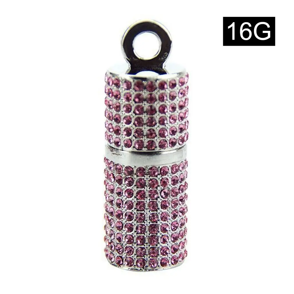 Plug & Play USB2.0 флеш накопитель цинковый сплав цилиндрическая форма губной помады