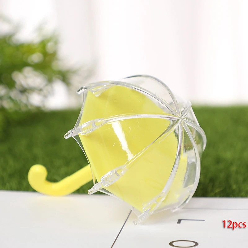 

12Pcs Mini Umbrella Shape Candy Box Small Gift Boxes Wedding Party Favor Decor Safe, Environmentally Friendly, And Durable